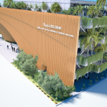 L'arche verte, le pavillon belge à Expo 2020 Dubaï (c) BelExpo