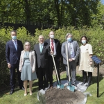 Maxime Woitrin, Délégué général adjoint Wallonie-Bruxelles auprès de l’OCDE, Régine Van Driesche, Représentante permanente de Belgique auprès de l’OCDE et Angel Gurria, Secrétaire général de l’OCDE