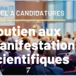 Soutien aux manifestations scientifiques: appel à candidatures