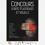 Affiche "concours d'arts plastiques et visuels"