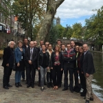 Les participants à la rencontre à Utrecht