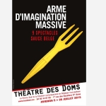 Affiche de la programmation des Doms à Avignon 2015