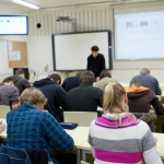 Etudiants dans une salle de cours