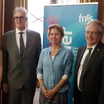 Pascale Delcomminette, Michel Audet, Véronique Halloin, Rémi Quirion et Albert Corhay