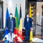 Son Excellence, Macky Sall, Président du Sénégal et le Ministre-Président du Gouvernement wallon, Elio Di Rupo