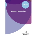 Couverture "Rapport d’Activités 2020 de WBI"