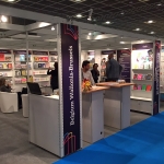 Stand Wallonie-Bruxelles à la Foire du Livre de Francfort 2015