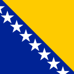 Drapeau de la Bosnie-Herzégovine